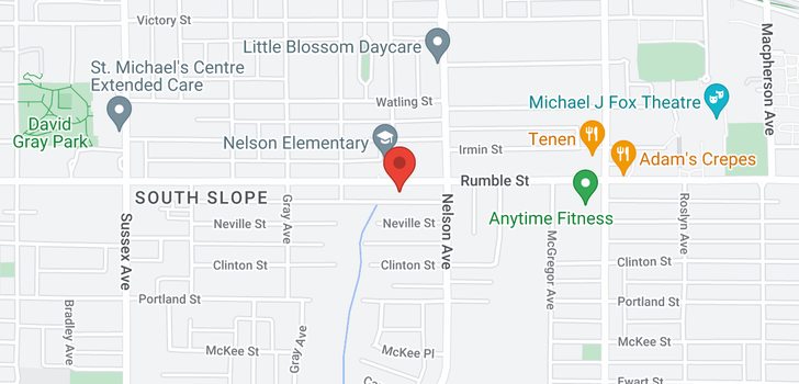 map of 4808 RUMBLE STREET